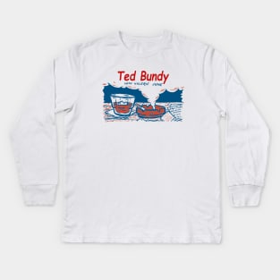 Ted Bundy Vintage Kids Long Sleeve T-Shirt